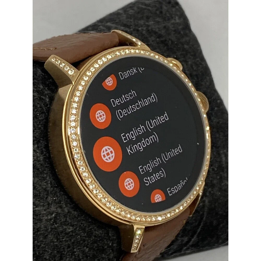 Fossil Gen 4 Authentic Digital Dial Smart Watch Custom Band FTW6015 LT302
